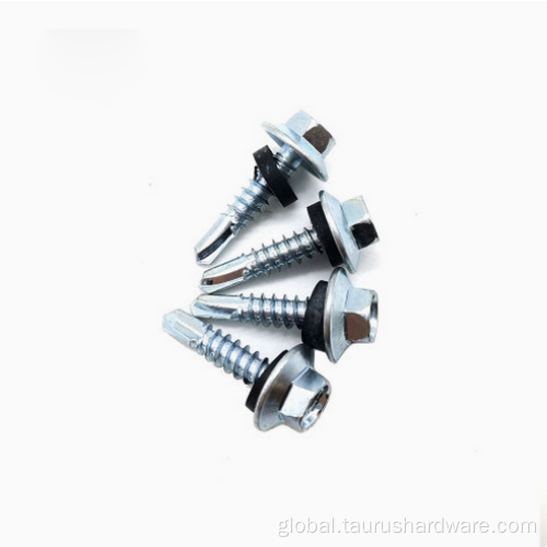 screws for metal studs Hexagon head screws with EPDM washers Factory